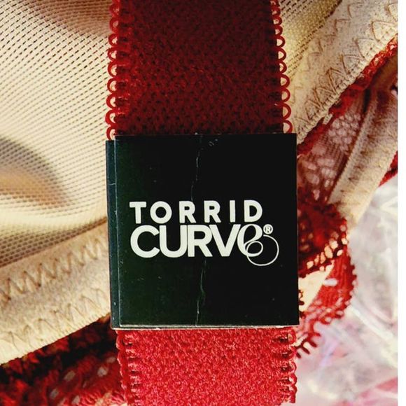 Torrid Curve Balconette Unlined Peacock Lace Straight Back Bra Size 48B NEW - Picture 10 of 11